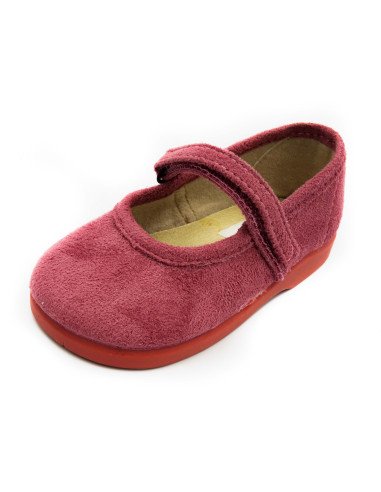 Mercedita de serratex para niña con suela de goma