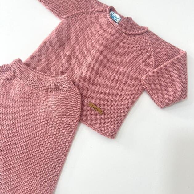 Conjunto Polainas Rosa