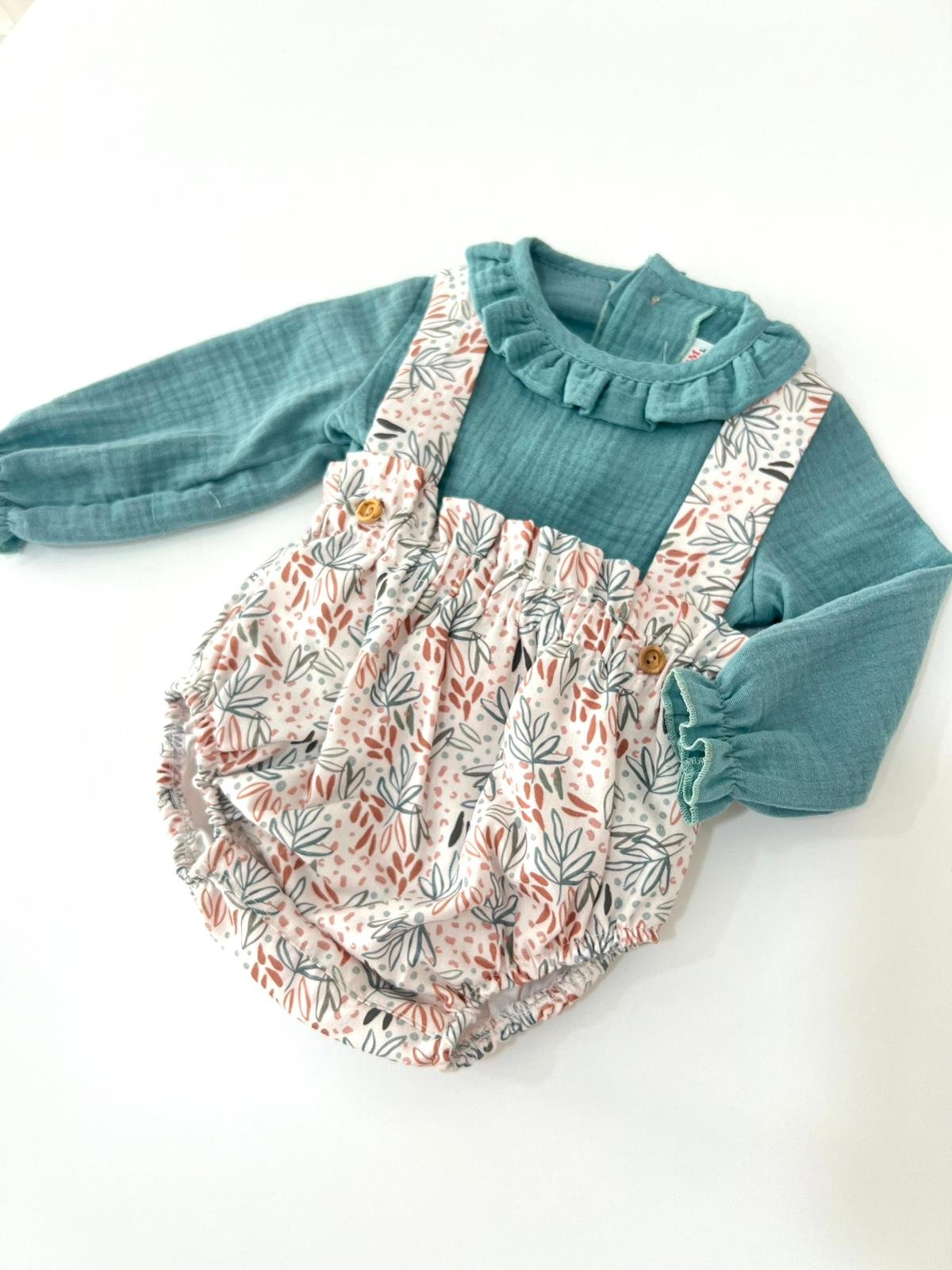 Conjunto Ranita Tirantes Vivo - Imagen 2