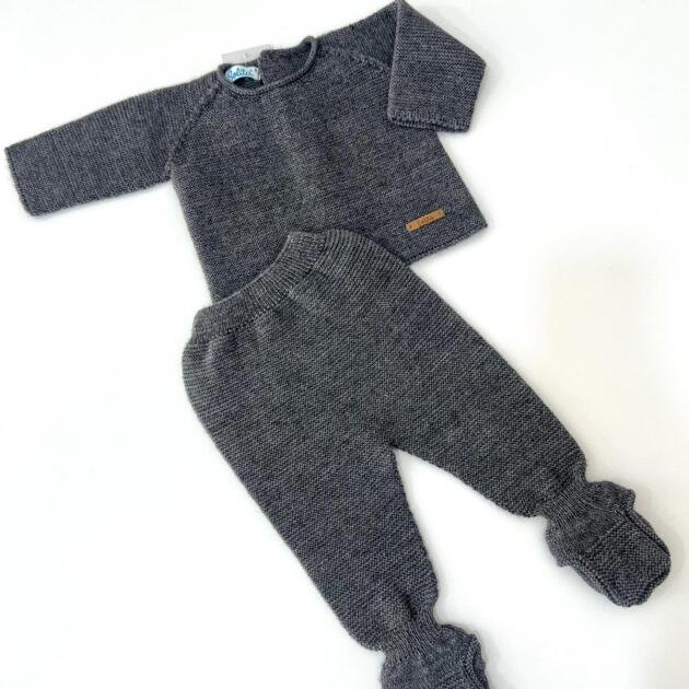 Conjunto Polainas Gris