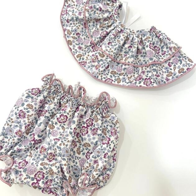 Conjunto Maxi cuello y bragas