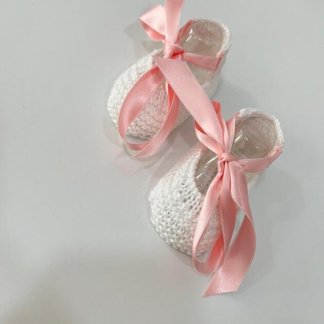 Patucos blancos combinados