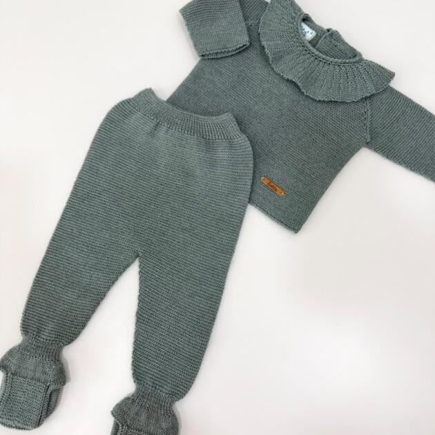 Conjunto Polainas Verde